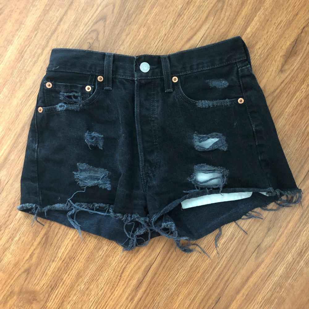 Vintage Levi's cutoff distressed shorts